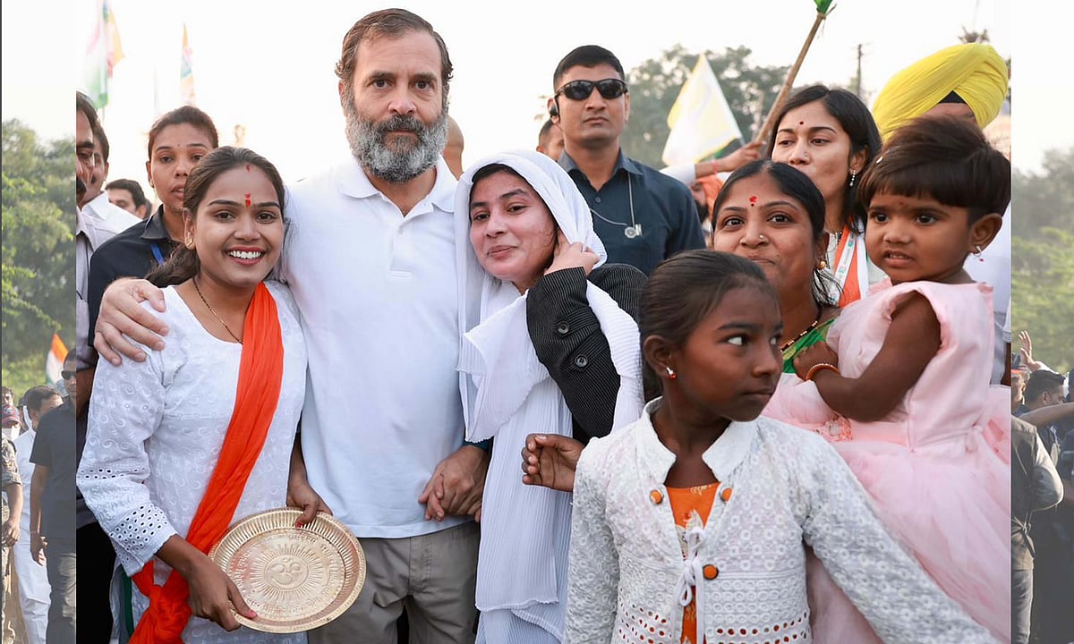 بھارت جوڑو یاترا / تصویر ٹوئٹر / @INCIndia