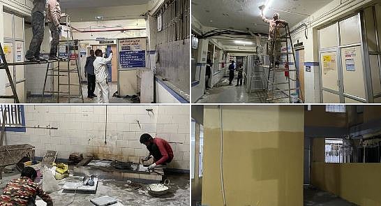 موربی پل حادثہ :’وزیر اعظم کے دورے سے پہلے اسپتال میں نئی ٹائلیں، پینٹنگ اور راتوں رات صفائی! ‘