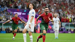 فیفا عالمی کپ: برونو کی شاندار کارکردگی سے پرتگال نے اروگوے کو شکست دے کر پری کوارٹر فائنل میں جگہ بنائی