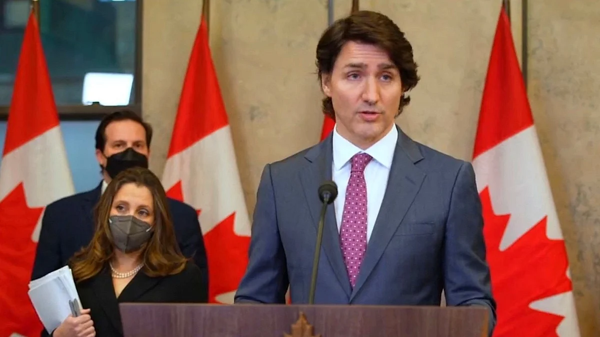 <div class="paragraphs"><p>کینیڈا کے وزیر اعظم جسٹن ٹروڈو، تصویر آئی اے این ایس</p></div>