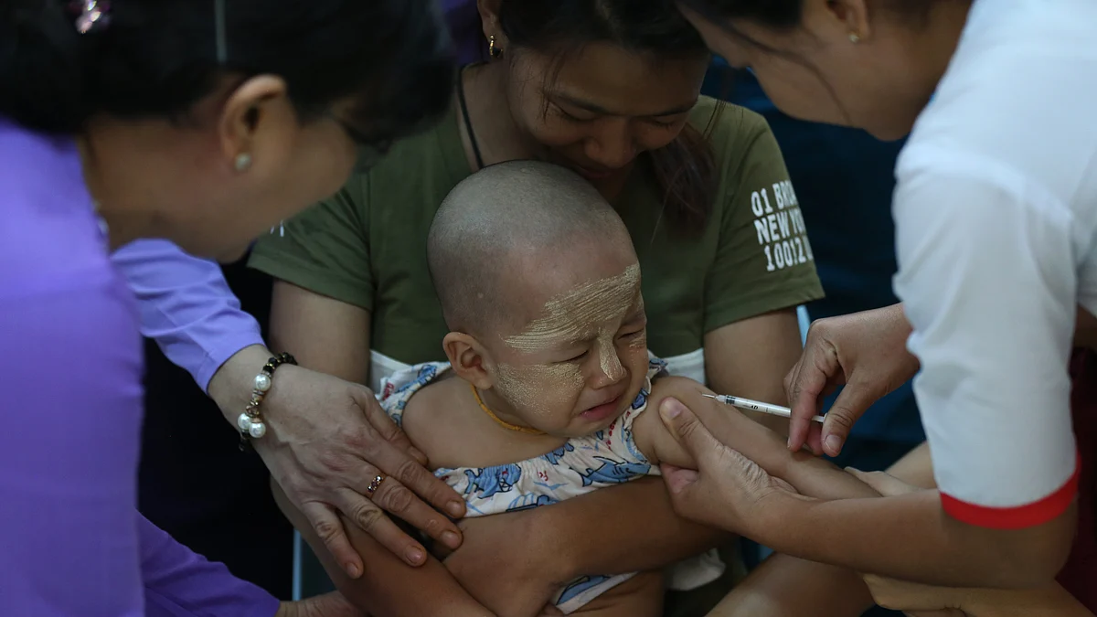 <div class="paragraphs"><p>خسرہ کا ٹیکہ / تصویر آئی اے این ایس</p></div>