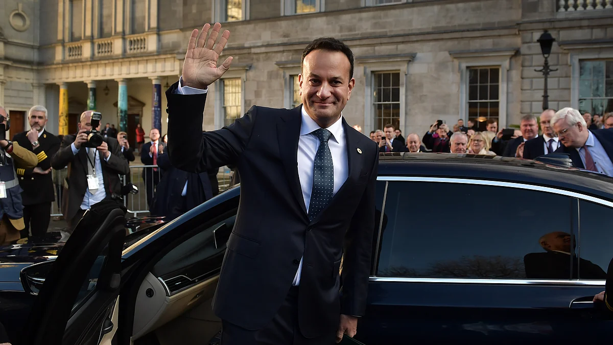 آئرلینڈ کے نئے وزیر اعظم لیو وراڈکر / Getty Images