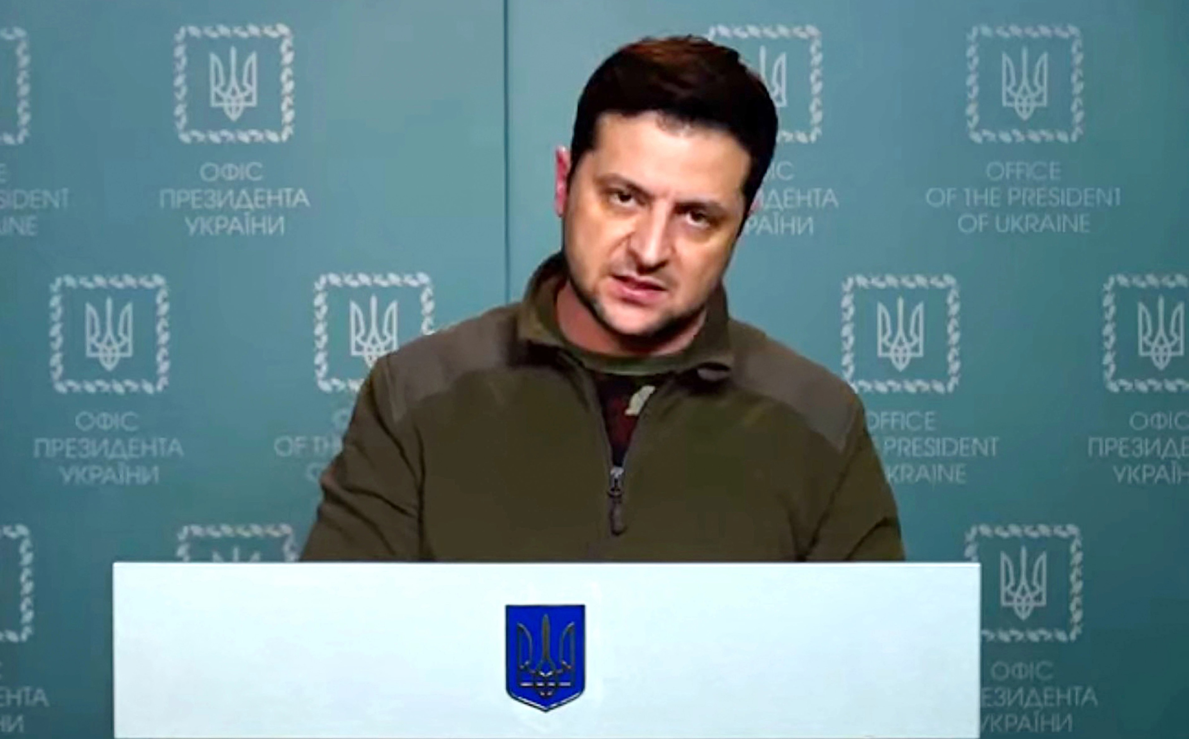 ولودمیر زیلینسکی، تصویر یو این آئی