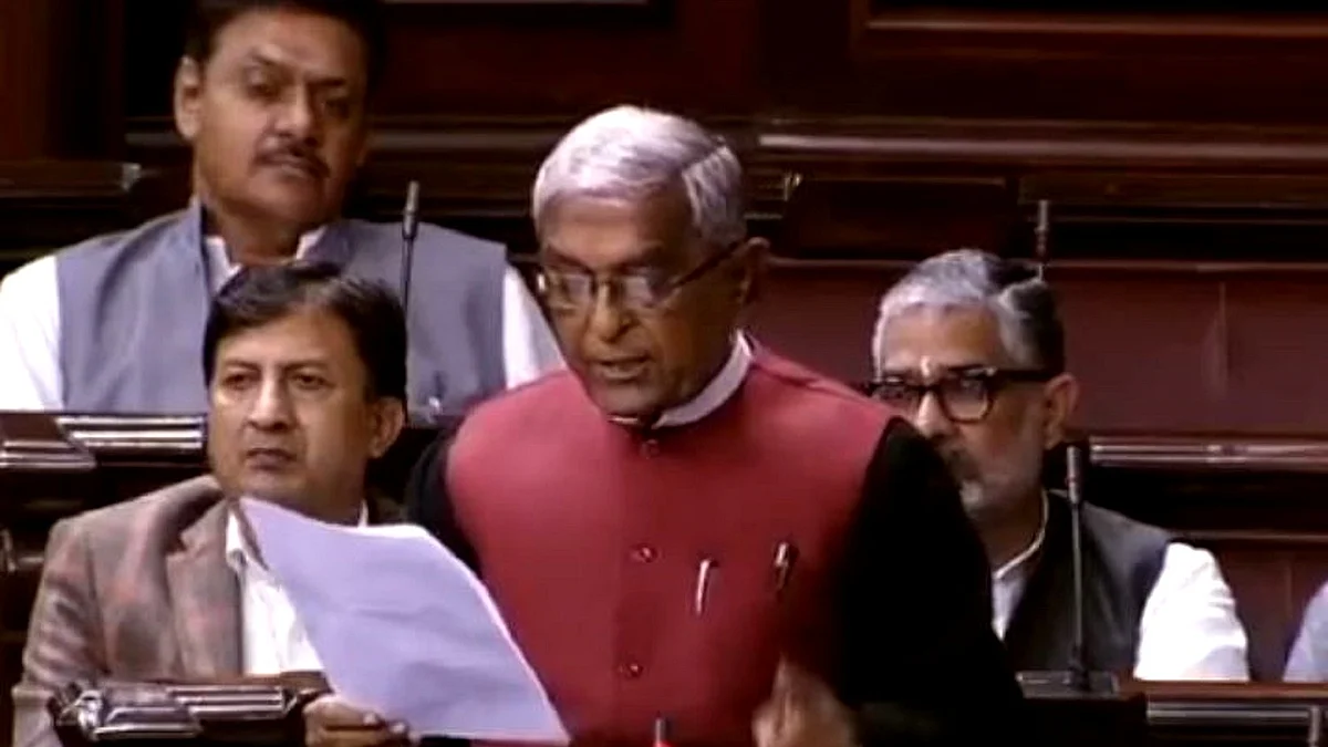 بی جے پی ایم پی ہرناتھ سنگھ یادو، تصویر بشکریہ سنسد ٹی وی