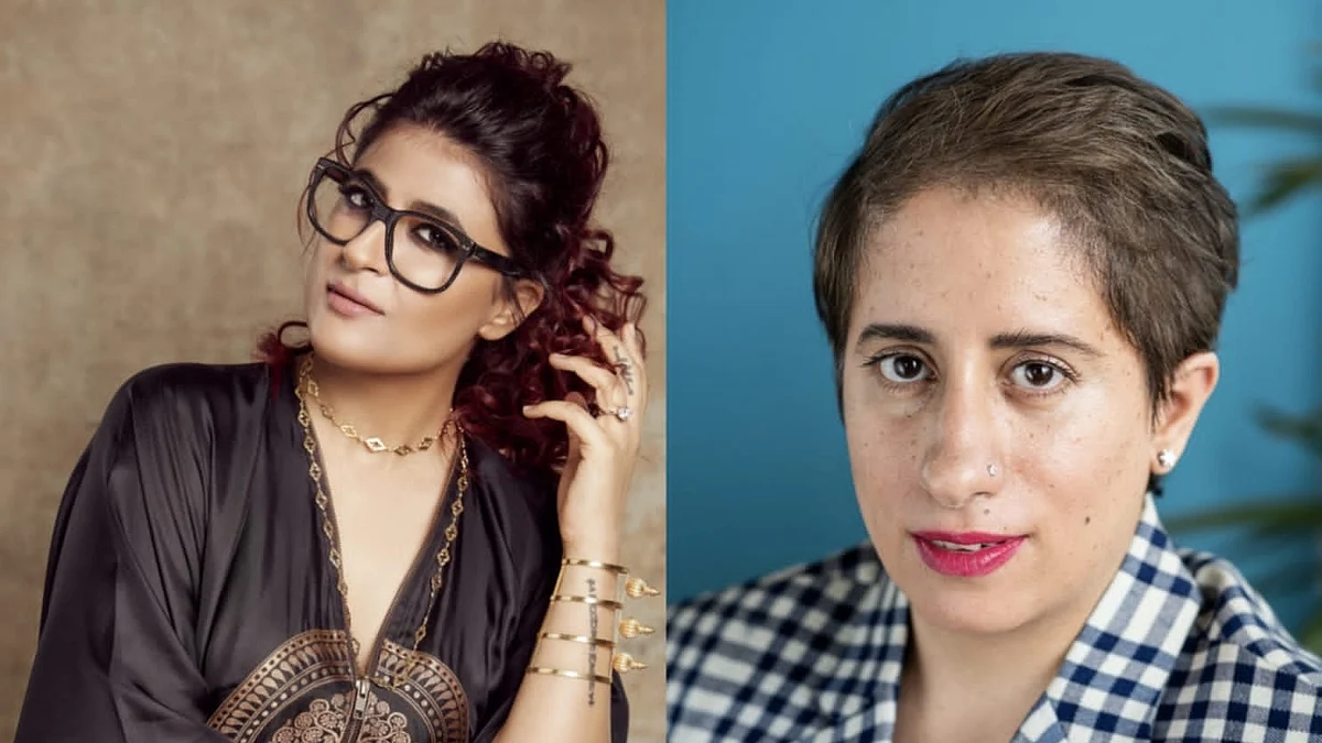 <div class="paragraphs"><p>طاہرہ کشیپ کھرانہ اور گنیت مونگا / تصویر کمار روی راج</p></div>