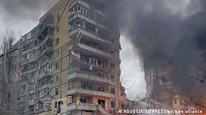 دارالحکومت کییف ایک بار پھر دھماکوں سے گونج اٹھا