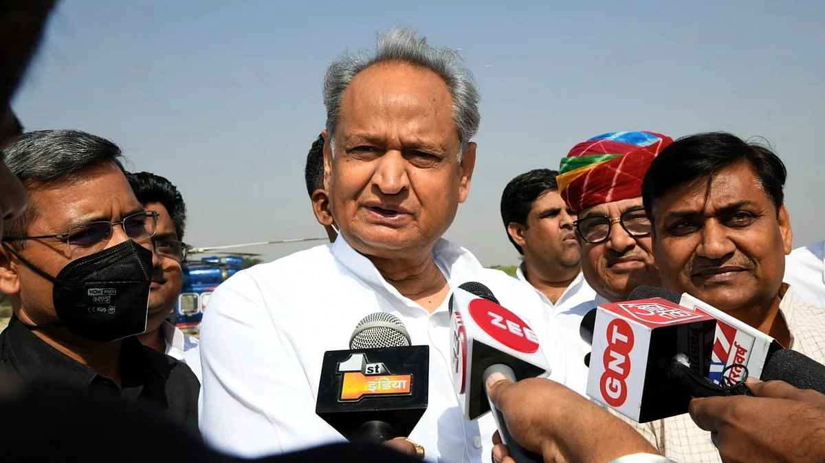 اشوک گہلوت، تصویر ٹوئٹر @ashokgehlot51