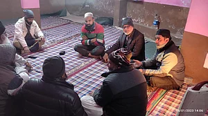 مرکز جماعت اسلامی ہند کا وفد پہنچا اتراکھنڈ، جوشی مٹھ کے ذمہ داران و متاثرین سے کی ملاقات