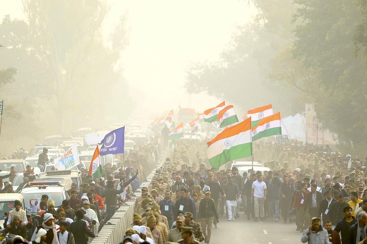 یوپی میں بھارت جوڑو یاترا: جاٹ لینڈ میں راہل کا جلوہ، ہر در سے ملی دعا