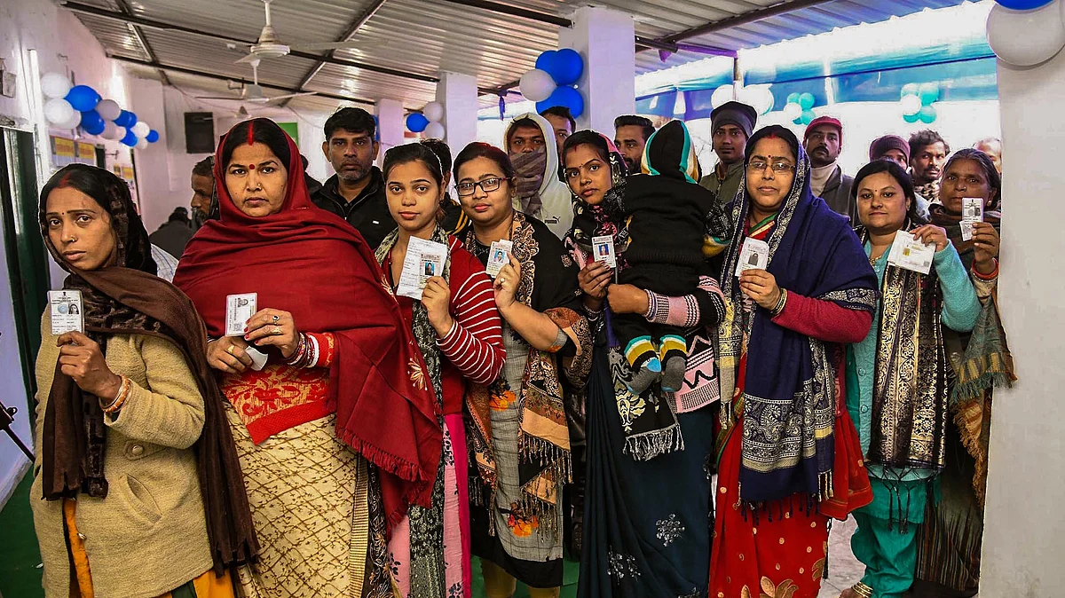 <div class="paragraphs"><p>ہندوستان میں الیکشن کی علامتی تصویر / Getty Images</p></div>