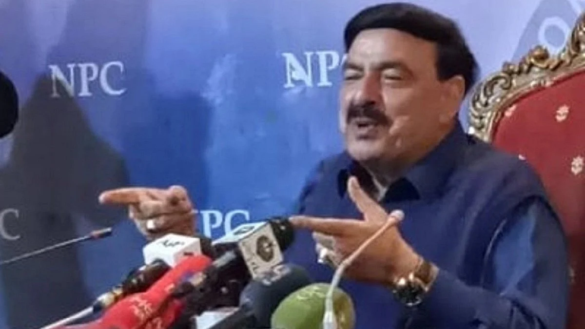 شیخ رشید، تصویر آئی اے این ایس