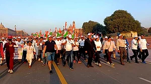 خواتین کے عالمی دن کے موقع پر وجے چوک سے میگا واکتھون