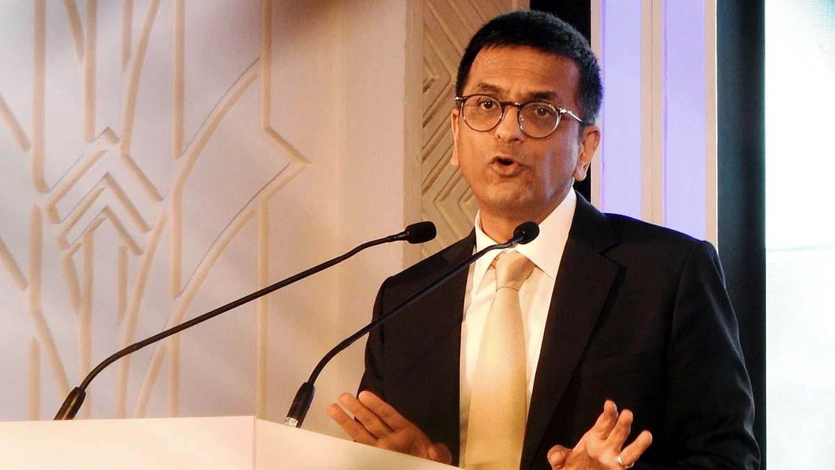 <div class="paragraphs"><p>سابق چیف جسٹس آف انڈیا ڈی وائی چندرچوڑ / آئی اے این ایس</p></div>