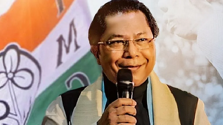 <div class="paragraphs"><p>مکل سنگما، تصویر آئی اے این ایس</p></div>