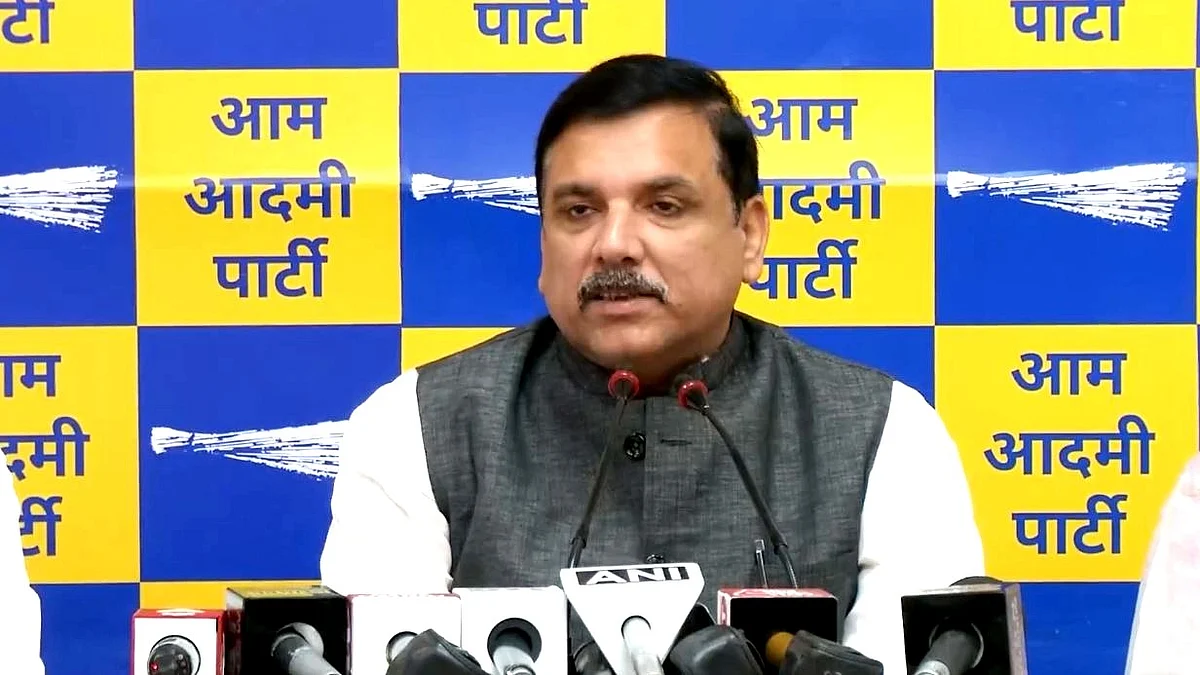 <div class="paragraphs"><p>سنجے سنگھ، تصویر&nbsp;@AamAadmiParty</p></div>