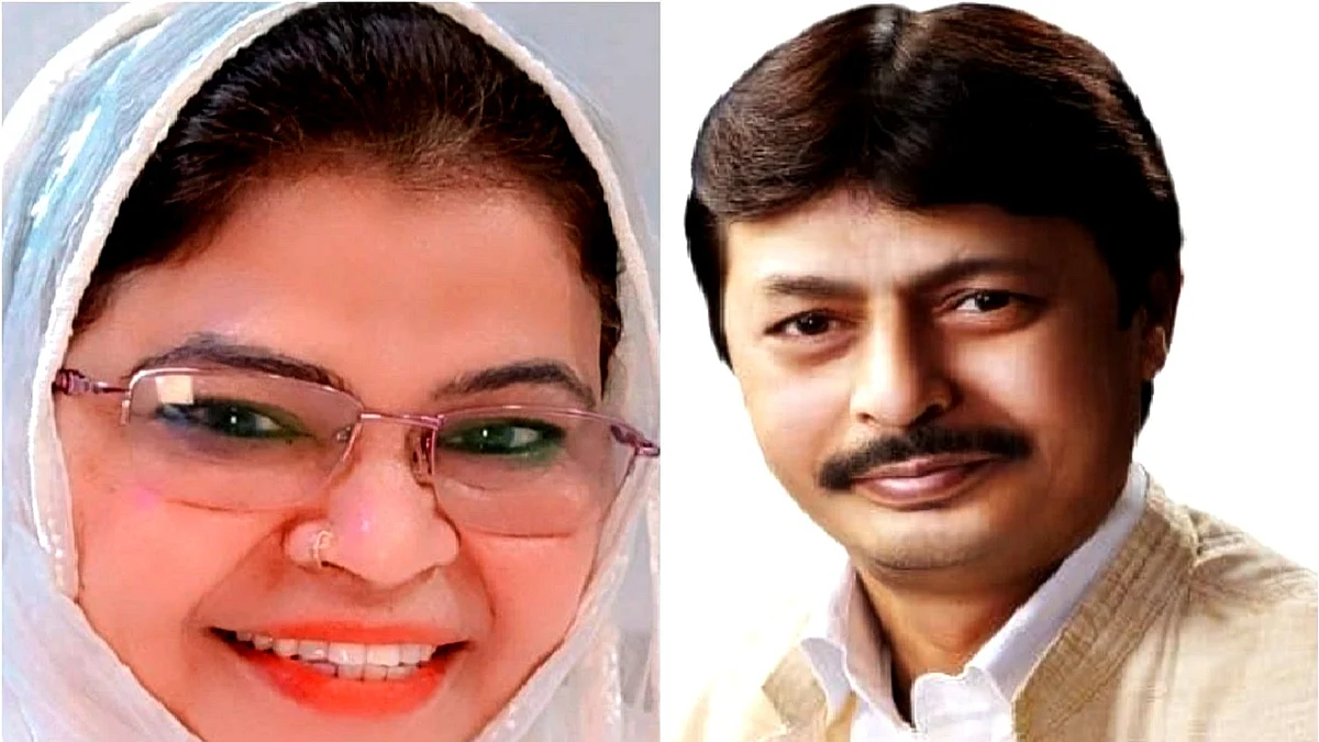 <div class="paragraphs"><p>عبدالرحمن اور ان کی اہلیہ عاصمہ رحمن</p></div>