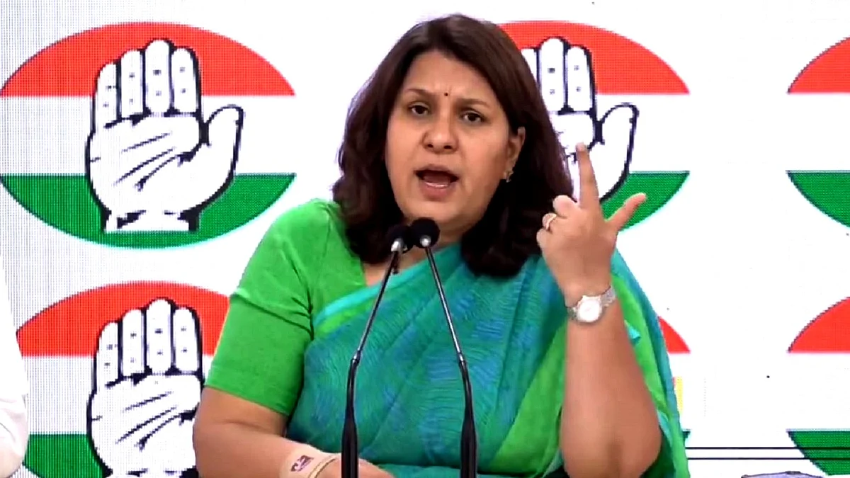 <div class="paragraphs"><p>سپریا شرینیت، تصویر&nbsp;@INCIndia</p></div>