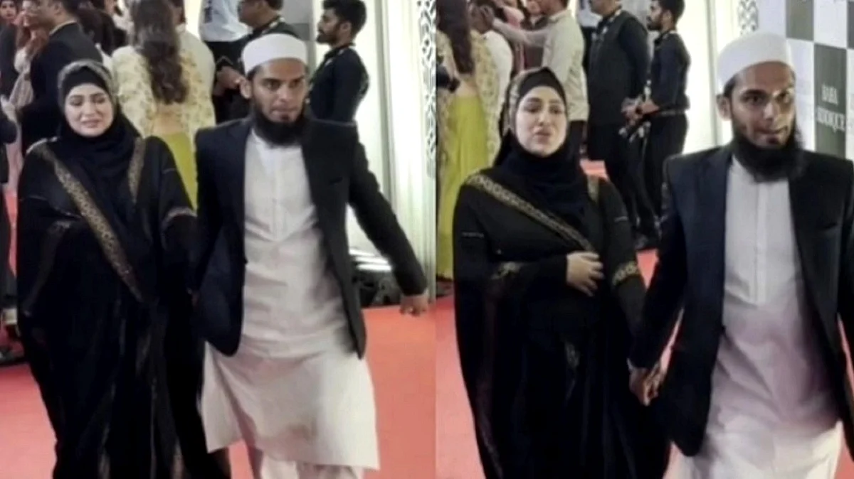 <div class="paragraphs"><p>ثنا خان اور انس سعید، تصویر ّئی اے این ایس</p></div>