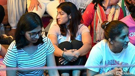 بھارتی پہلوان، کھیل میں جنسی ہراسانی کے خلاف  سراپا احتجاج