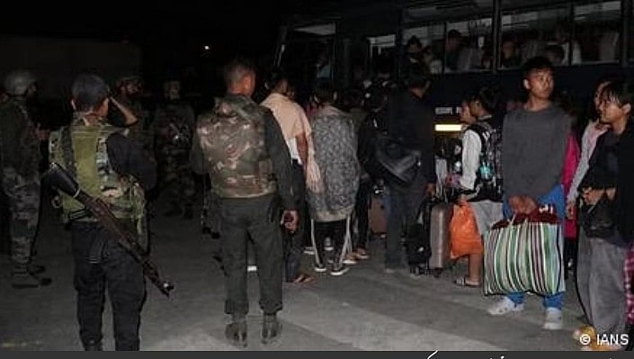 ’ہماری مدد کریں‘منی پور میں چرچ کے  پادری کی اپیل