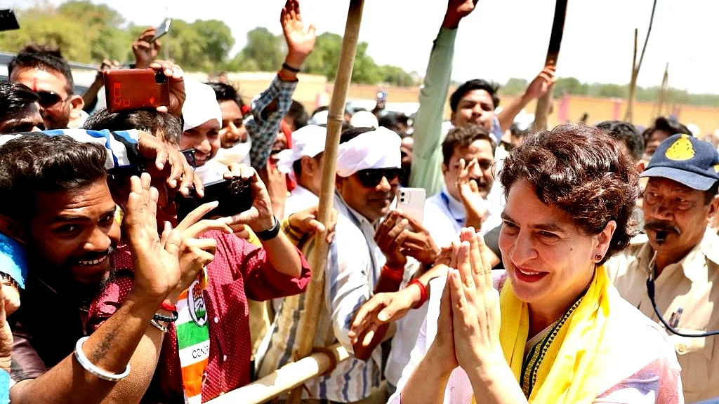 <div class="paragraphs"><p>پرینکا گاندھی، تصویر ٹوئٹر @INCIndia</p></div>