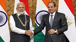 مودی کی السیسی سے ملاقات