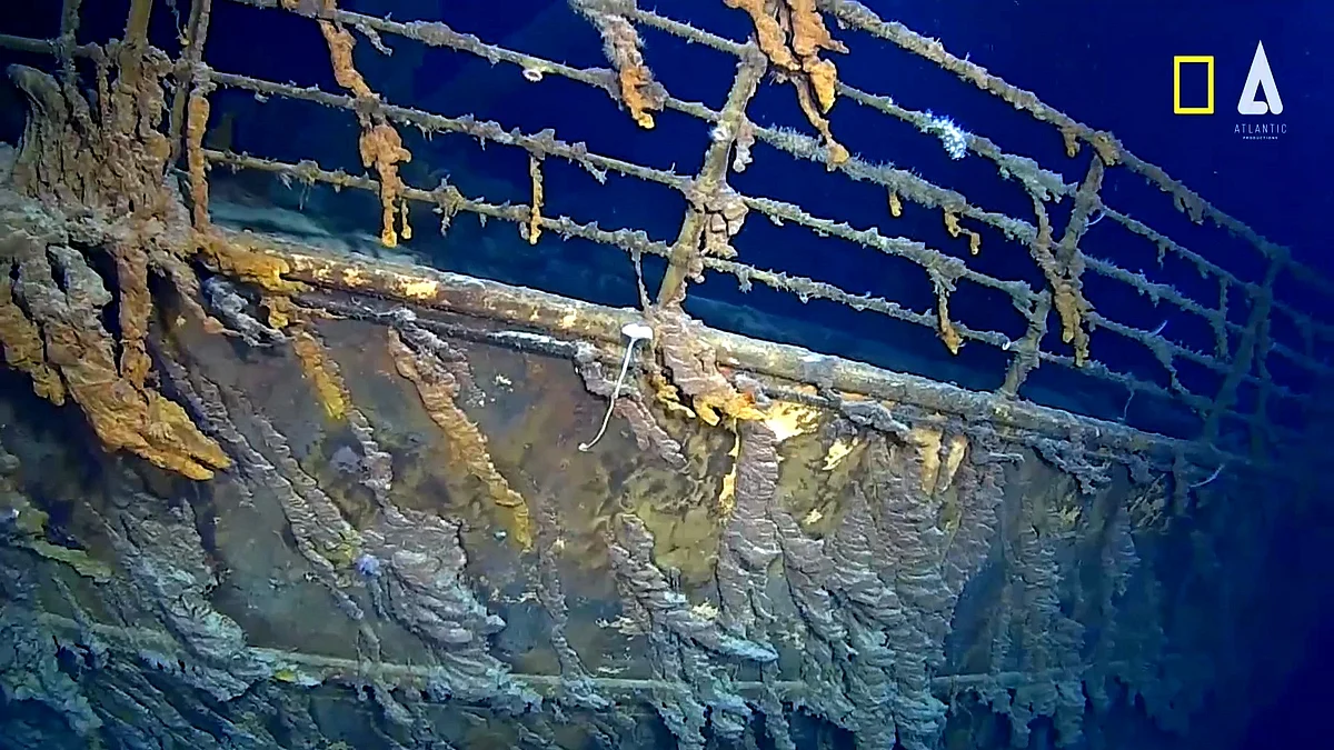 <div class="paragraphs"><p>ٹائٹانک جہاز کا ملبہ، تصویر آئی اے این ایس</p></div>