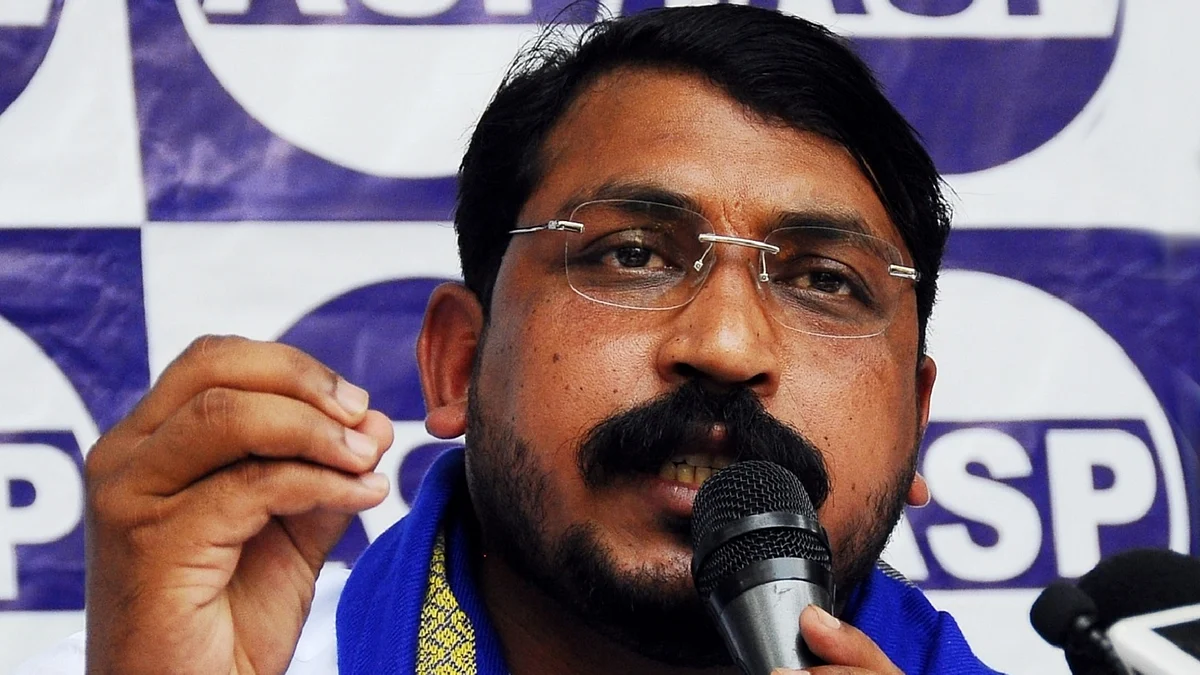 <div class="paragraphs"><p>چندرشیکھر آزاد، تصویر آئی اے این ایس</p></div>