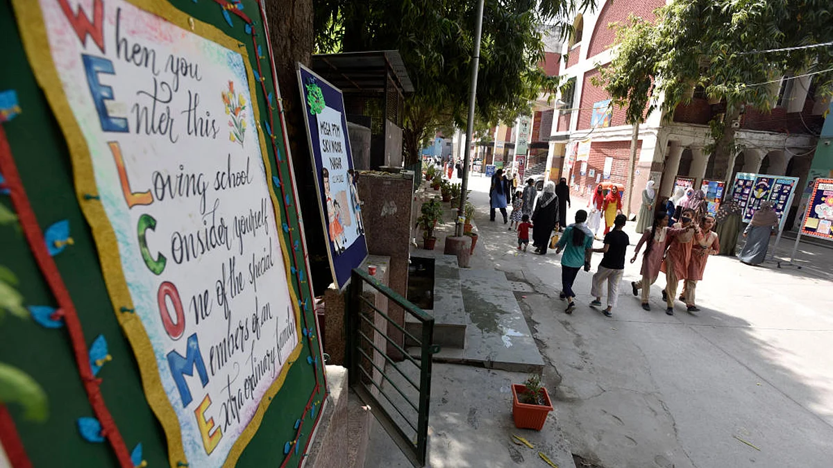 <div class="paragraphs"><p>دہلی کے اسکول کی علامتی تصویر / Getty Images</p></div>