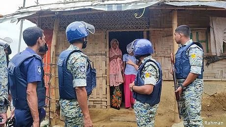 بنگلہ دیش پولیس پر روہنگیا مہاجرین کے ساتھ بدسلوکی کا الزام