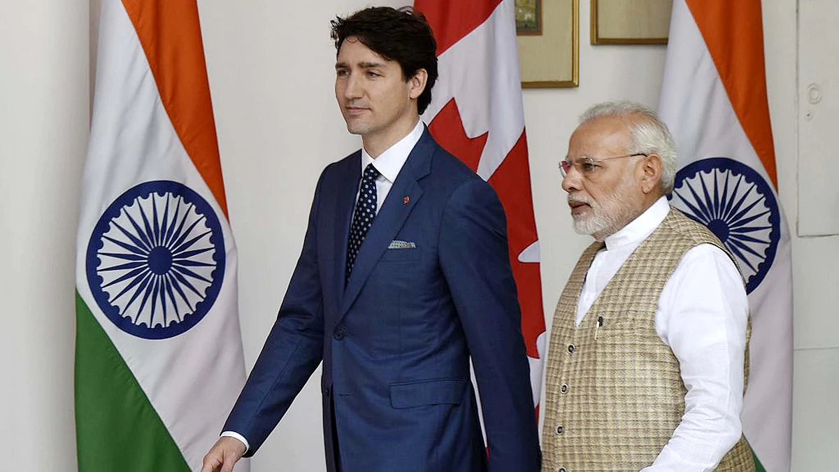 <div class="paragraphs"><p>وزیر اعظم مودی اور کینیڈین پی ایم جسٹن ٹروڈو / Getty Images</p></div>