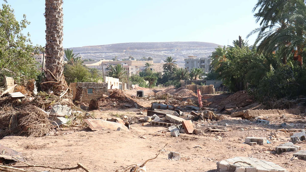 <div class="paragraphs"><p>لیبیا میں سیلاب / Getty Images</p></div>