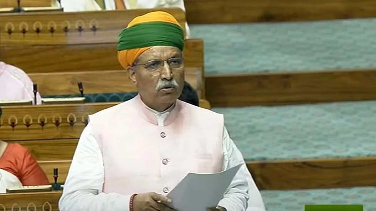 <div class="paragraphs"><p>ارجن رام میگھوال / ویڈیو گریب</p></div>