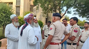 جمعیۃ علماء ہند کے وفد کی نوح پولیس سپرنٹنڈنٹ سے ملاقات، بے قصوروں کی گرفتاری پر روک لگانے کا مطالبہ