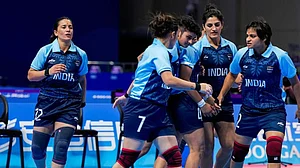 ایشین گیمز: ہندوستان نیپال کو شکست دے کر خواتین کبڈی کے فائنل میں پہنچا