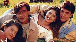 کاجول نے 'عشق' کے 26 سال مکمل ہونے کا جشن منایا، کہا- 'ہم ایسے ہی شاندار اداکار تھے'