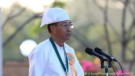 میانمار کے تقسیم ہو جانے کا خطرہ ہے، قائم مقام صدر