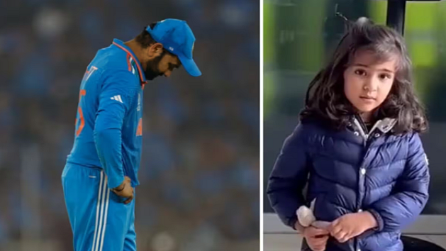 <div class="paragraphs"><p>روہت شرما اور ان کی بیٹی سمائرہ</p></div>