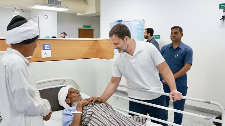 راہل گاندھی نے راجستھان کے ہیلتھ انشورنس مستفیدین سے ملاقات کی ویڈیو شیئر کر کہا ’اسے کہتے ہیں گارنٹی‘