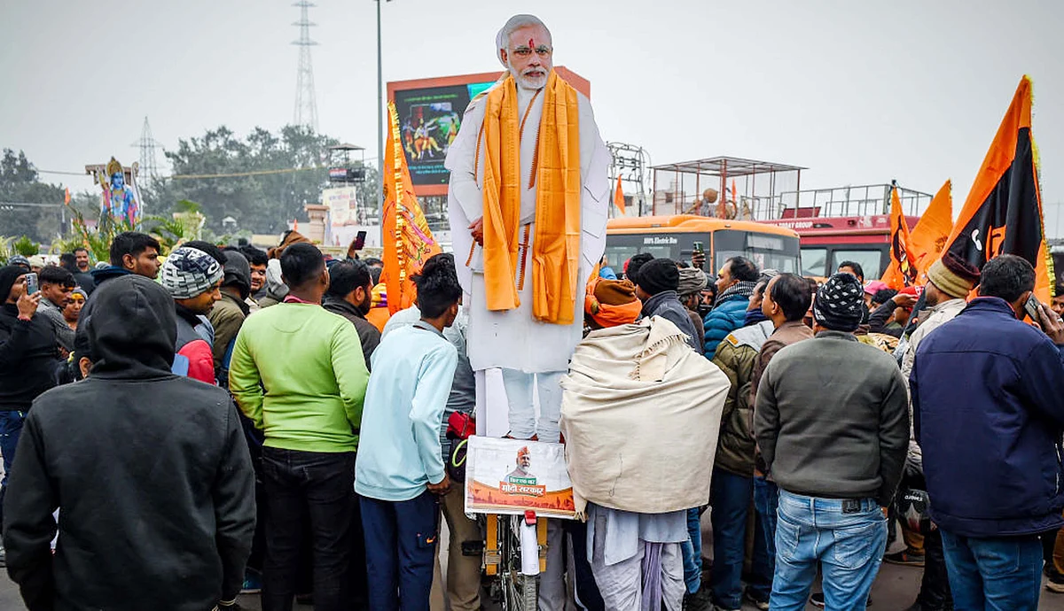 یہ گاندھی نہیں مودی کا رام راج ہے!