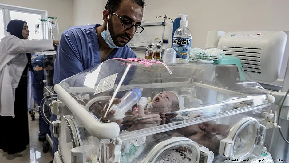 غزہ میں جنگ کے دوران 20 ہزار بچوں کی پیدائش