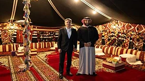 بلنکن نے غزہ کے بحران پر تبادلہ خیال کے لیے سعودی ولی عہد سے ملاقات کی