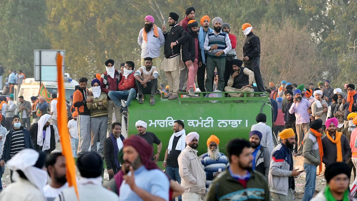 <div class="paragraphs"><p>کسانوں کا احتجاج / Getty Images</p></div>