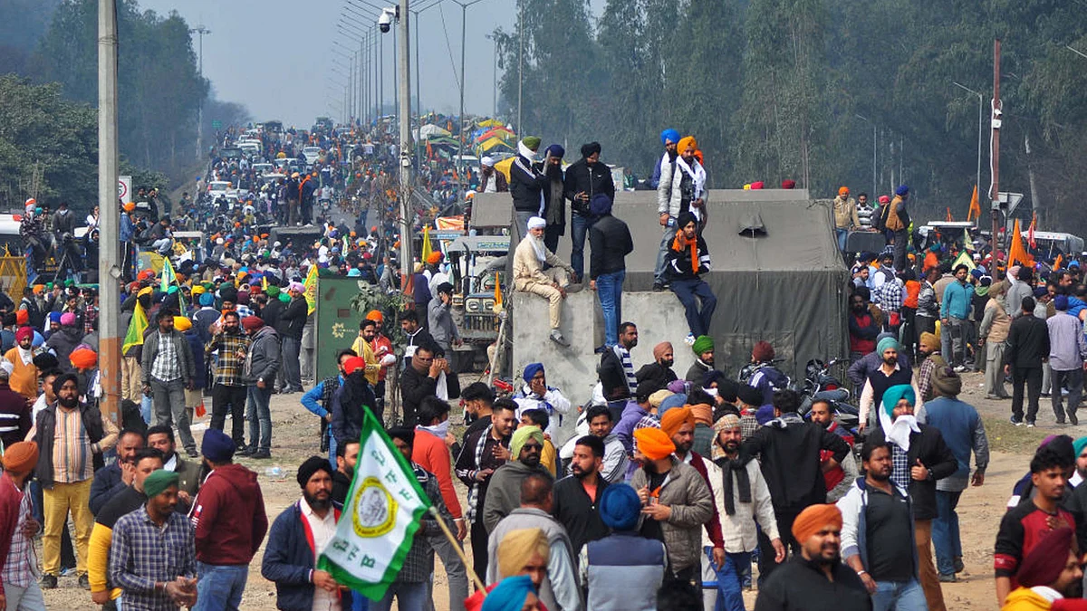 <div class="paragraphs"><p>کسانوں کا احتجاج / Getty Images</p></div>