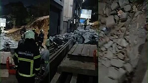 ممبئی فلم سٹی کے پاس دیوار گرنے سے 2 افراد ہلاک، 1 زخمی