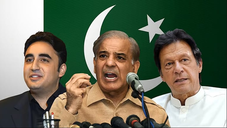 پاکستان انتخاب: عمران خان کی بالنگ کے سامنے نواز شریف و بھٹو کے چھوٹے پسینے