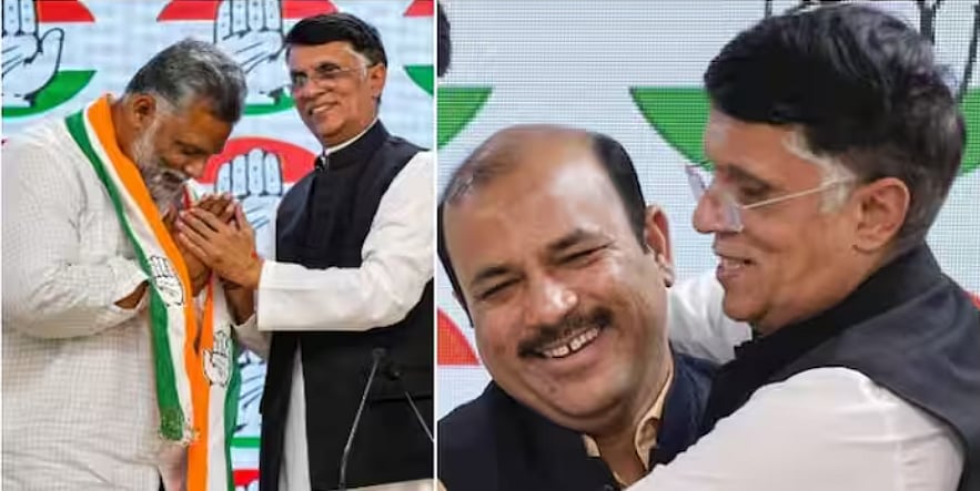 ایک طرف پپو یادو کی پارٹی کا کانگریس میں انضمام، دوسری طرف دانش علی نے بھی تھاما کانگریس کا ہاتھ