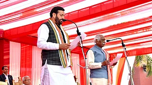 ہریانہ: نائب سینی نے وزیر اعلیٰ عہدہ کا لیا حلف، 5 وزراء کی بھی ہوئی حلف برداری، انل وِج ناراض!