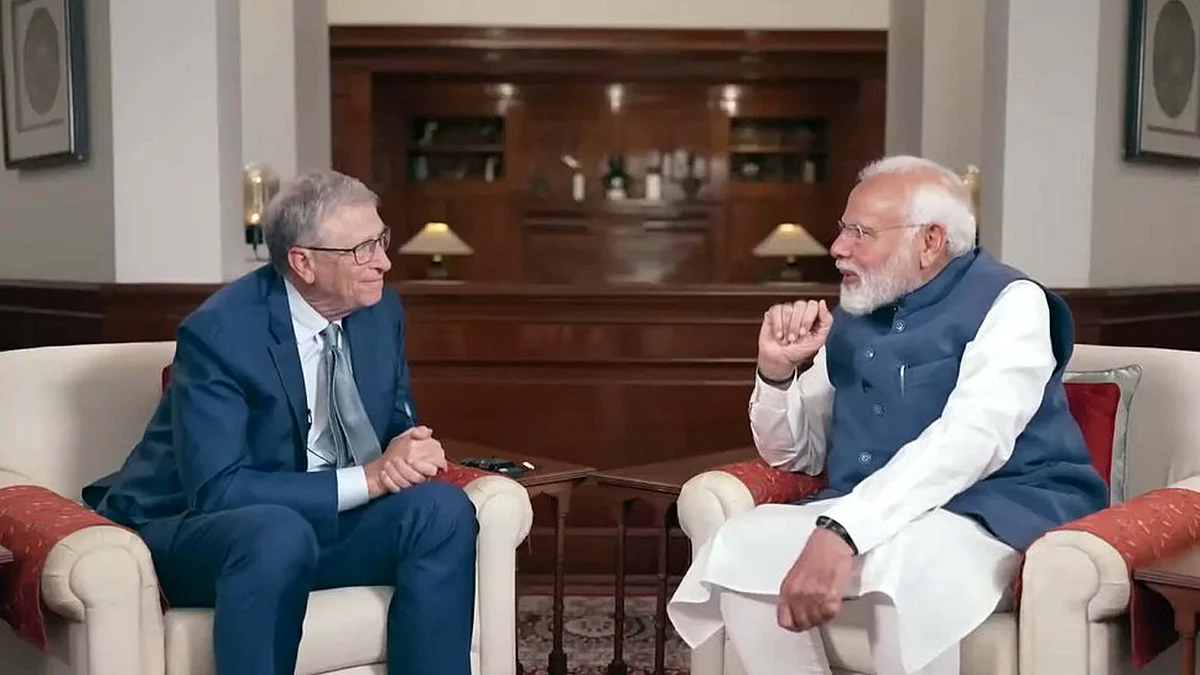 <div class="paragraphs"><p>وزیر اعظم مودی اور بل گیٹس / آئی اے این ایس</p></div>