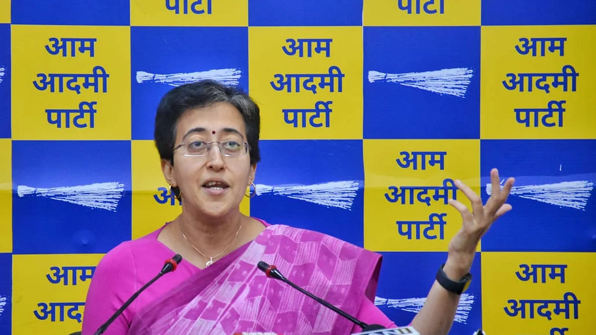 <div class="paragraphs"><p>دہلی کی وزیر آتشی / قومی آواز / وپن</p></div>